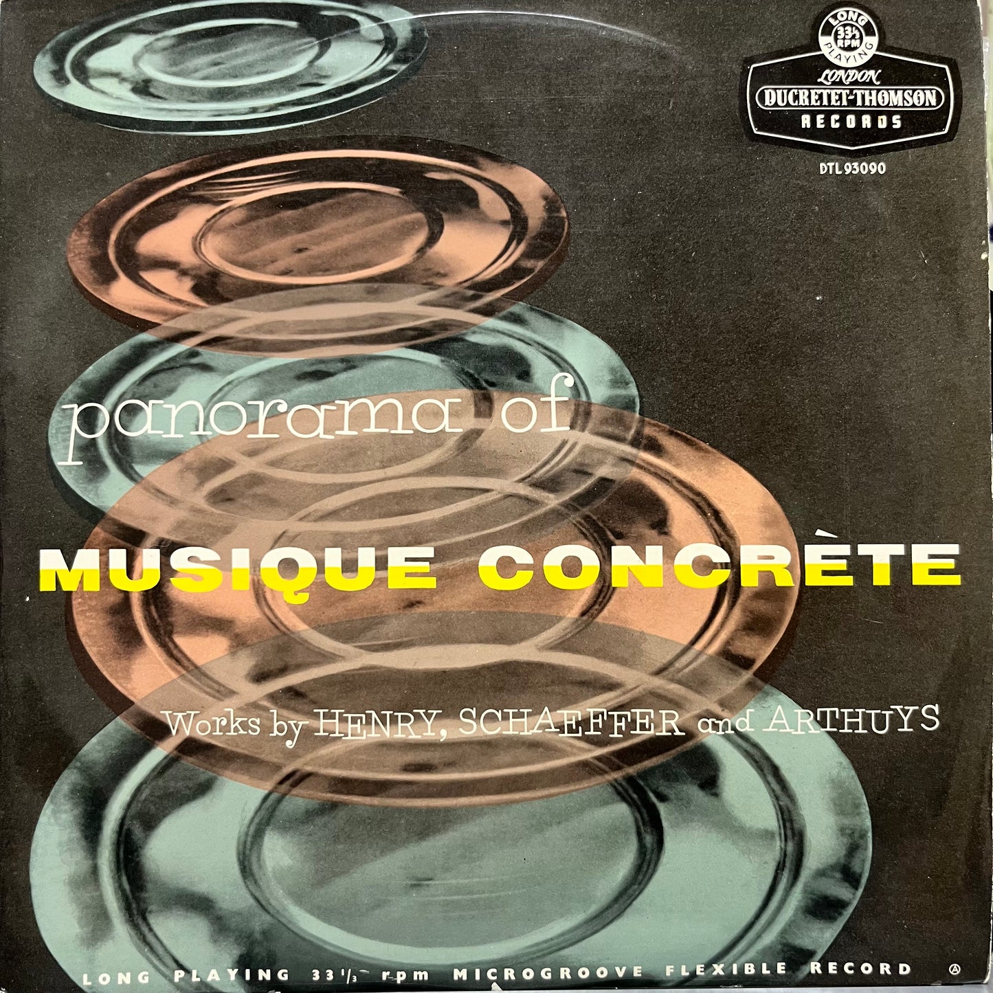 Henry, Schaeffer And Arthuys - Panorama Of Musique Concrete - Five Flags Records