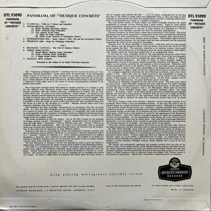 Henry, Schaeffer And Arthuys - Panorama Of Musique Concrete - Five Flags Records