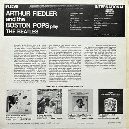 Arthur Fiedler And The Boston Pops - The Beatles - Five Flags Records