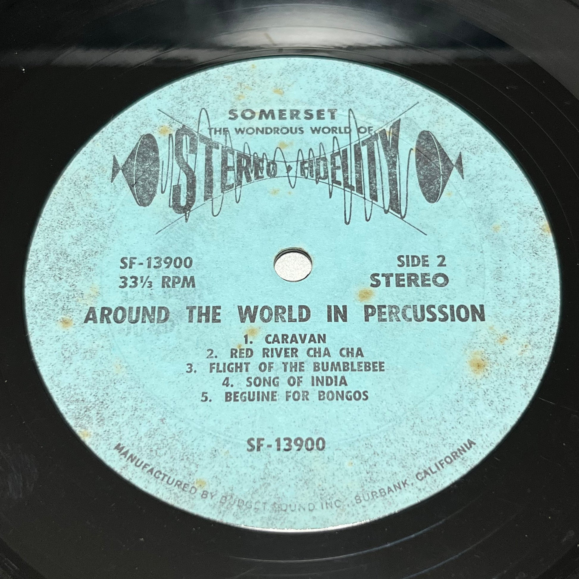 Irv Cottler - Around The World In Percussion - Five Flags Records