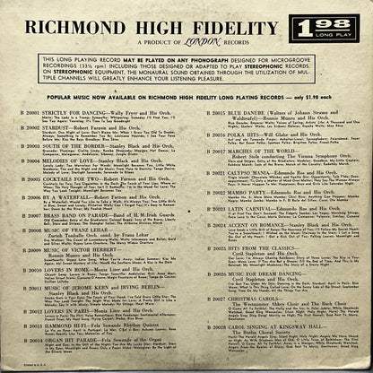 Stanley Black And His Orchestra - South Of The Border - Five Flags Records