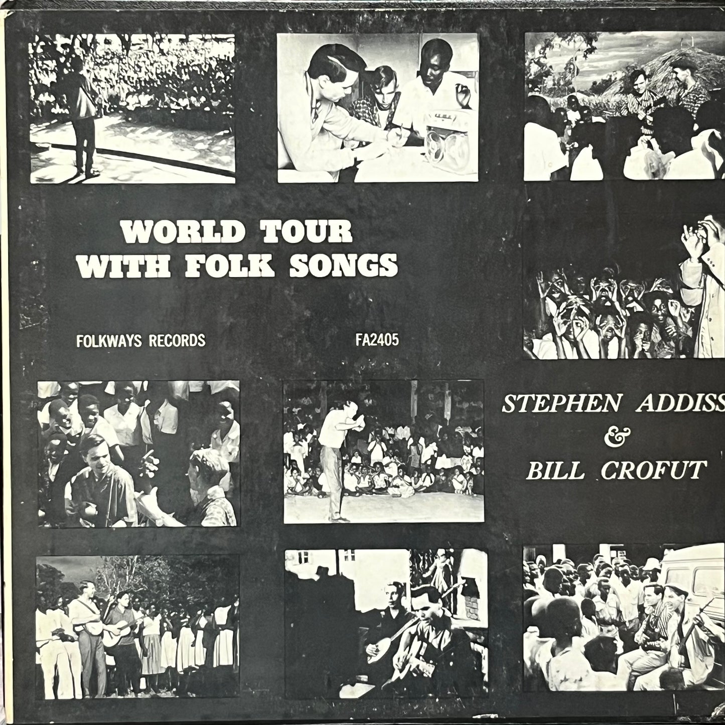 Stephen Addiss & Bill Crofut - World Tour With Folk Songs - Five Flags Records