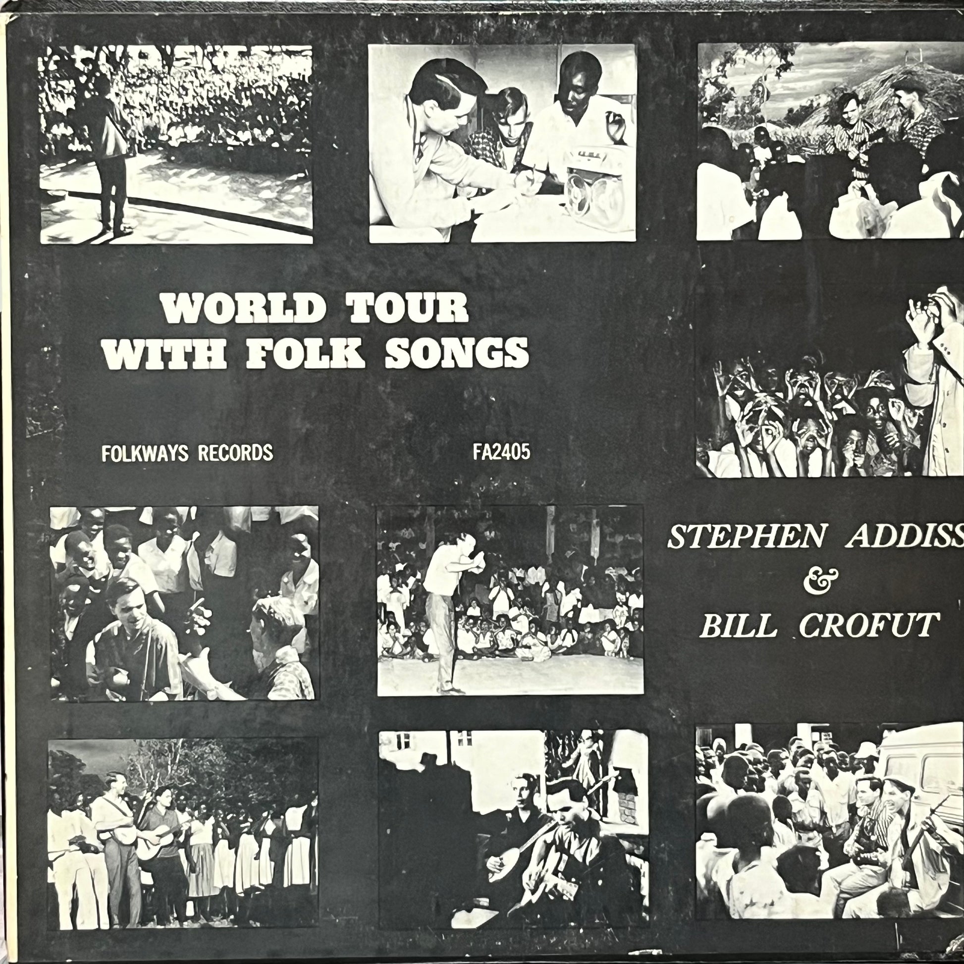 Stephen Addiss & Bill Crofut - World Tour With Folk Songs - Five Flags Records