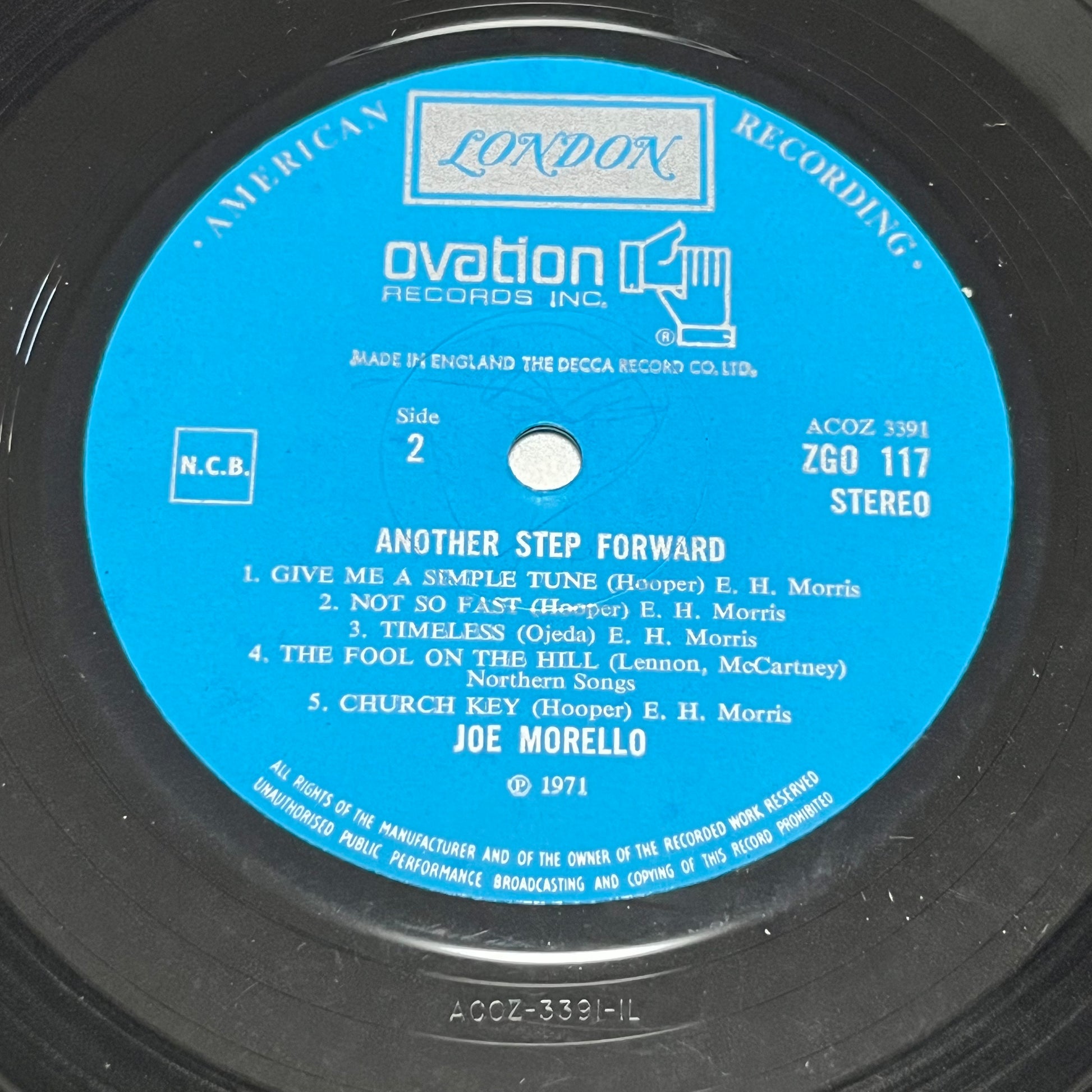 Joe Morello - Another Step Forward - Five Flags Records
