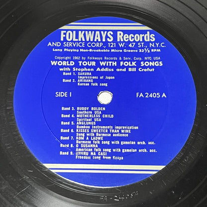 Stephen Addiss & Bill Crofut - World Tour With Folk Songs - Five Flags Records