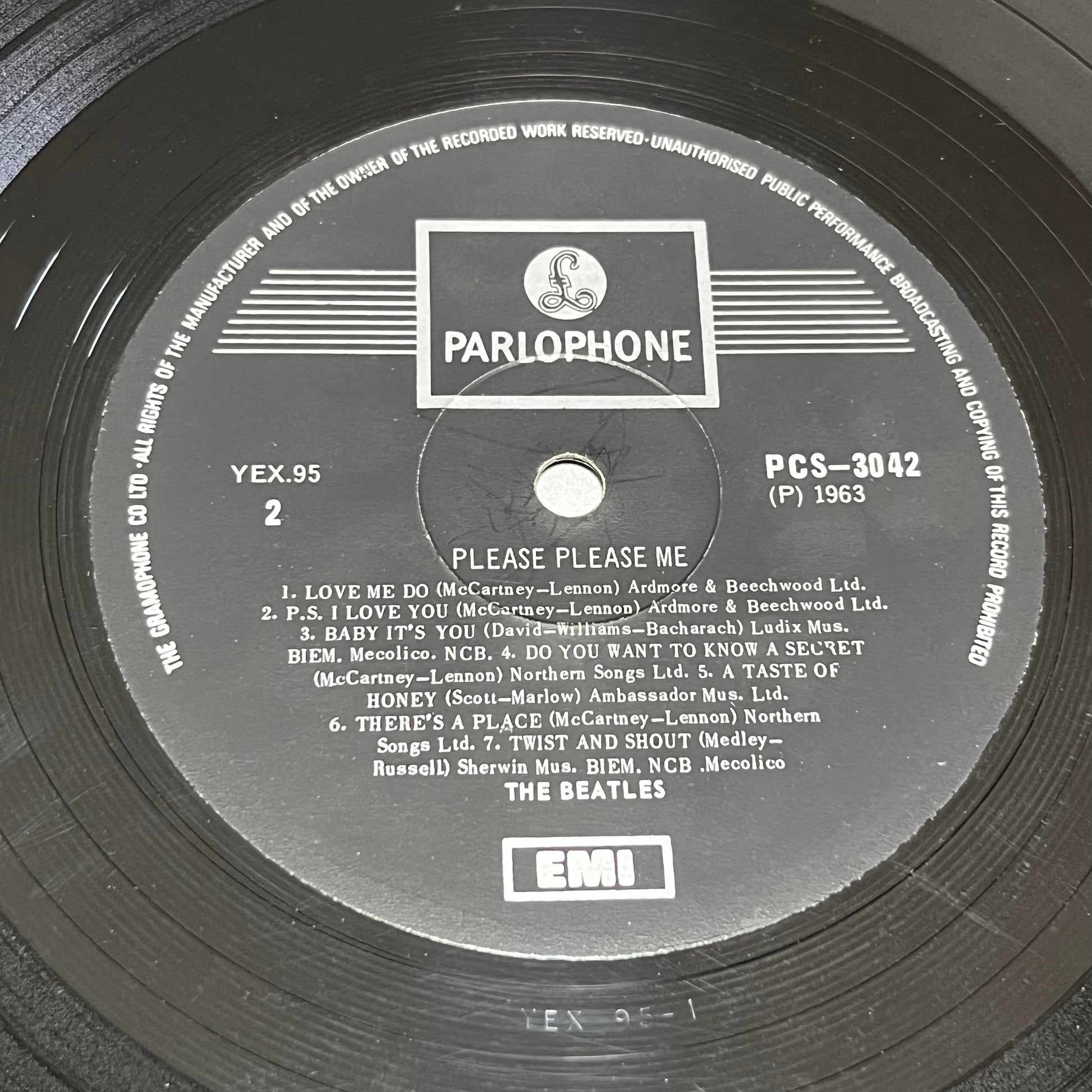 The Beatles - Please Please Me - Five Flags Records