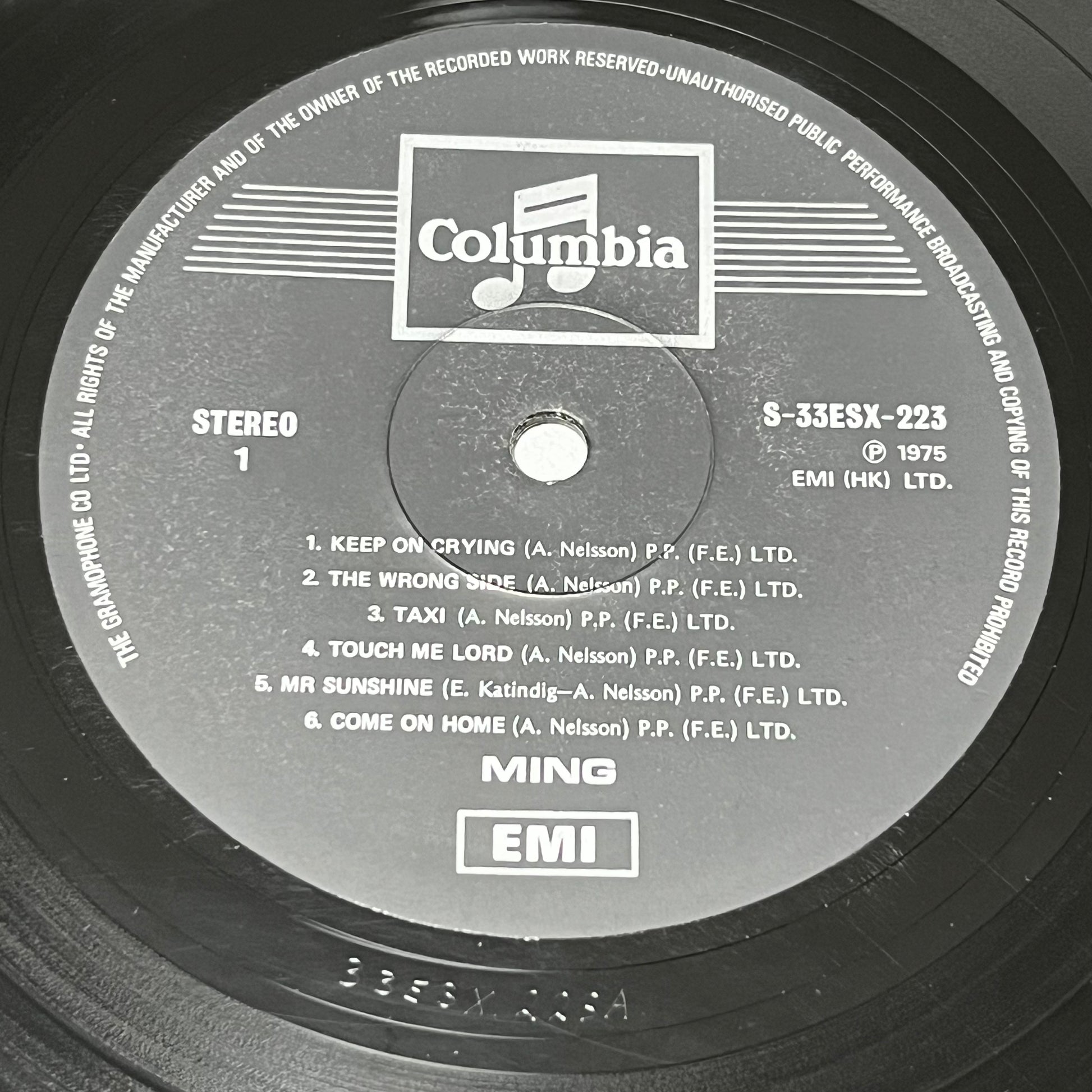 Ming - Five Flags Records