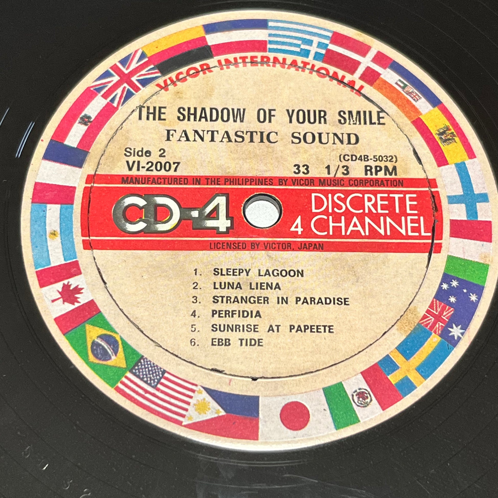 Fantastic Sound - The Shadow Of Your Smile - Five Flags Records