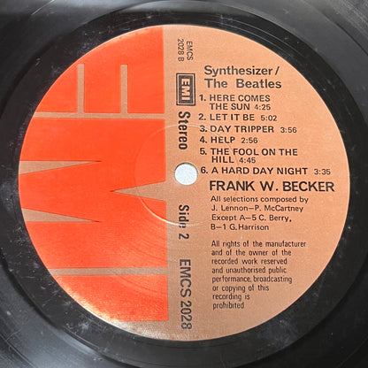 Frank W. Becker - Synthesizer / The Beatles - Five Flags Records