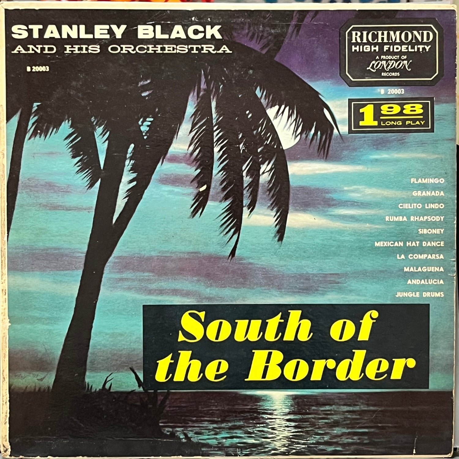 Stanley Black And His Orchestra - South Of The Border - Five Flags Records