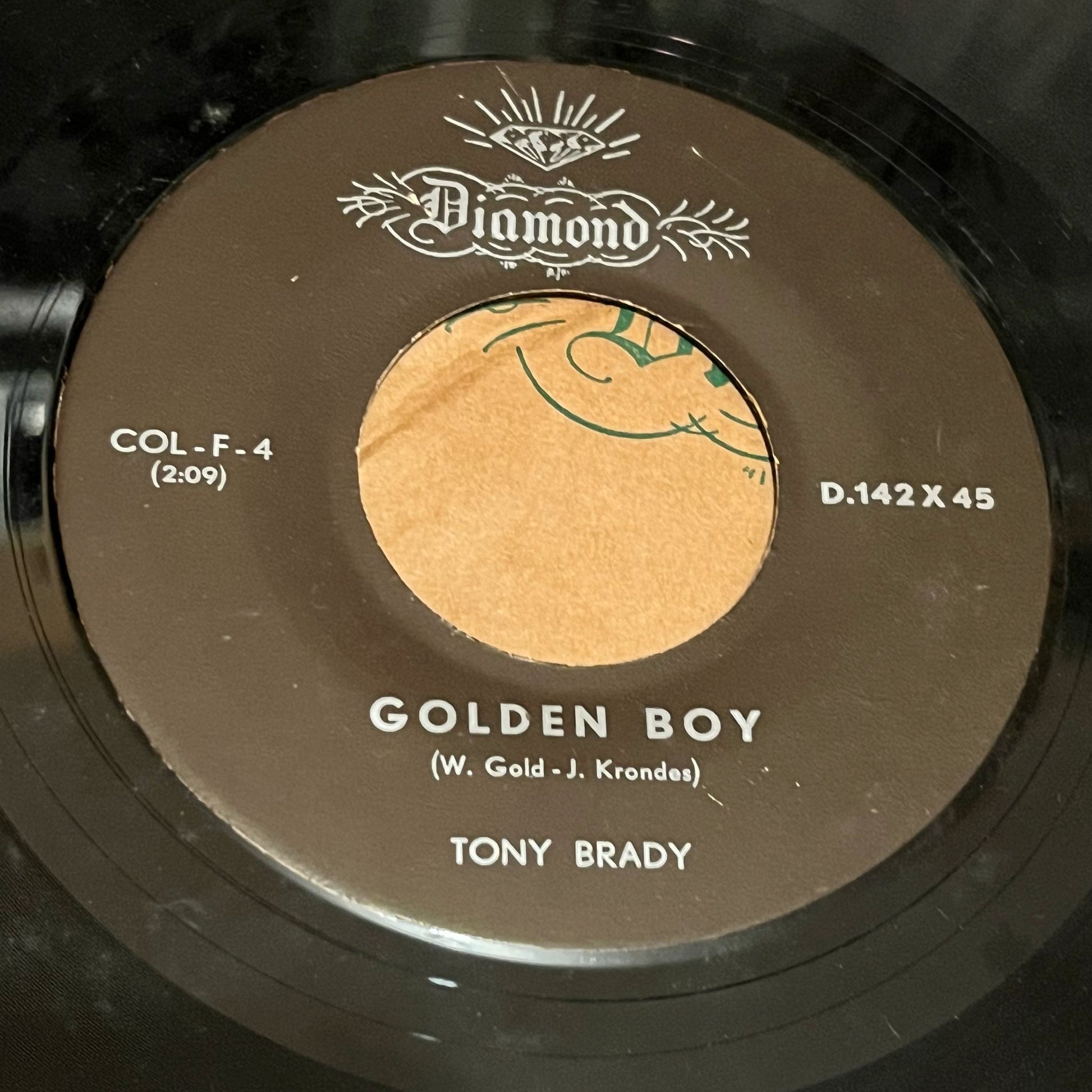 Tony Brady - Big Things Are Happening / Golden Boy - Five Flags Records