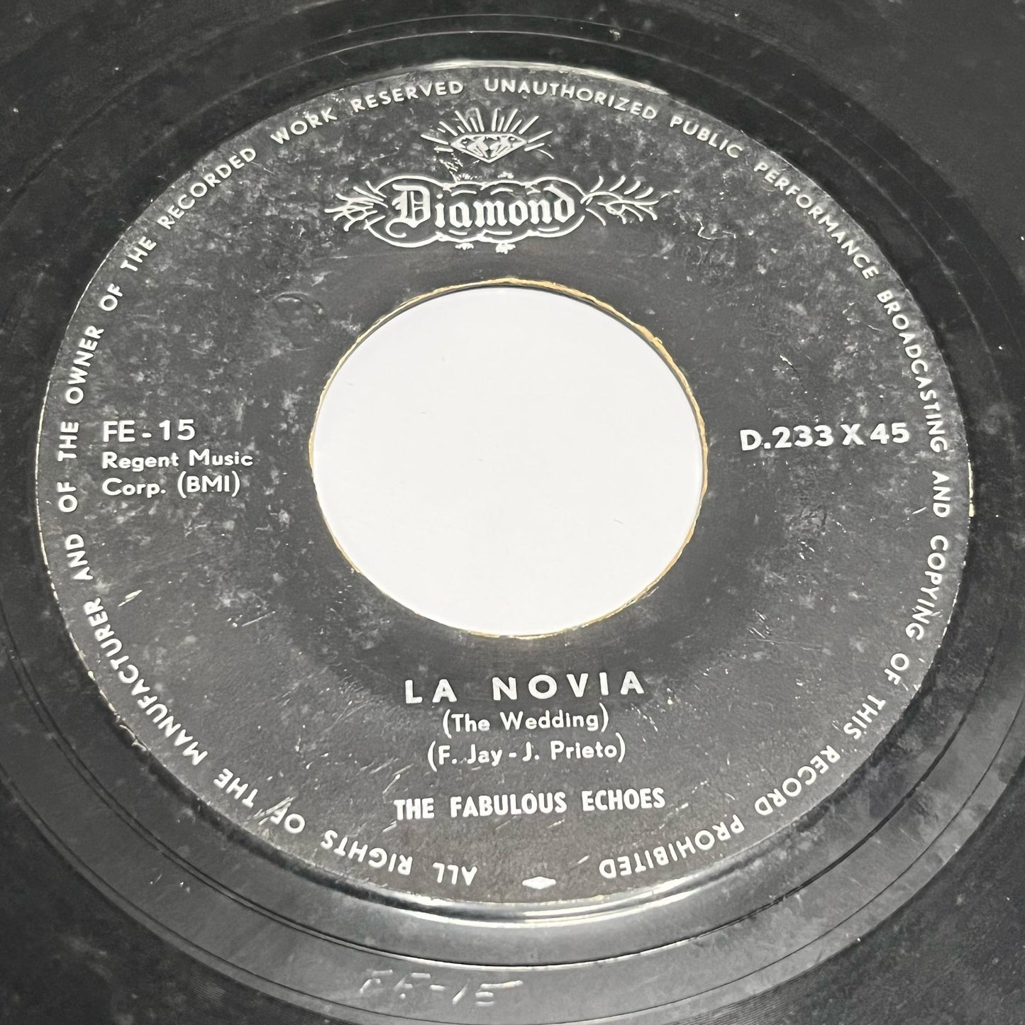 The Fabulous Echoes - The Wedding / La Novia - Five Flags Records