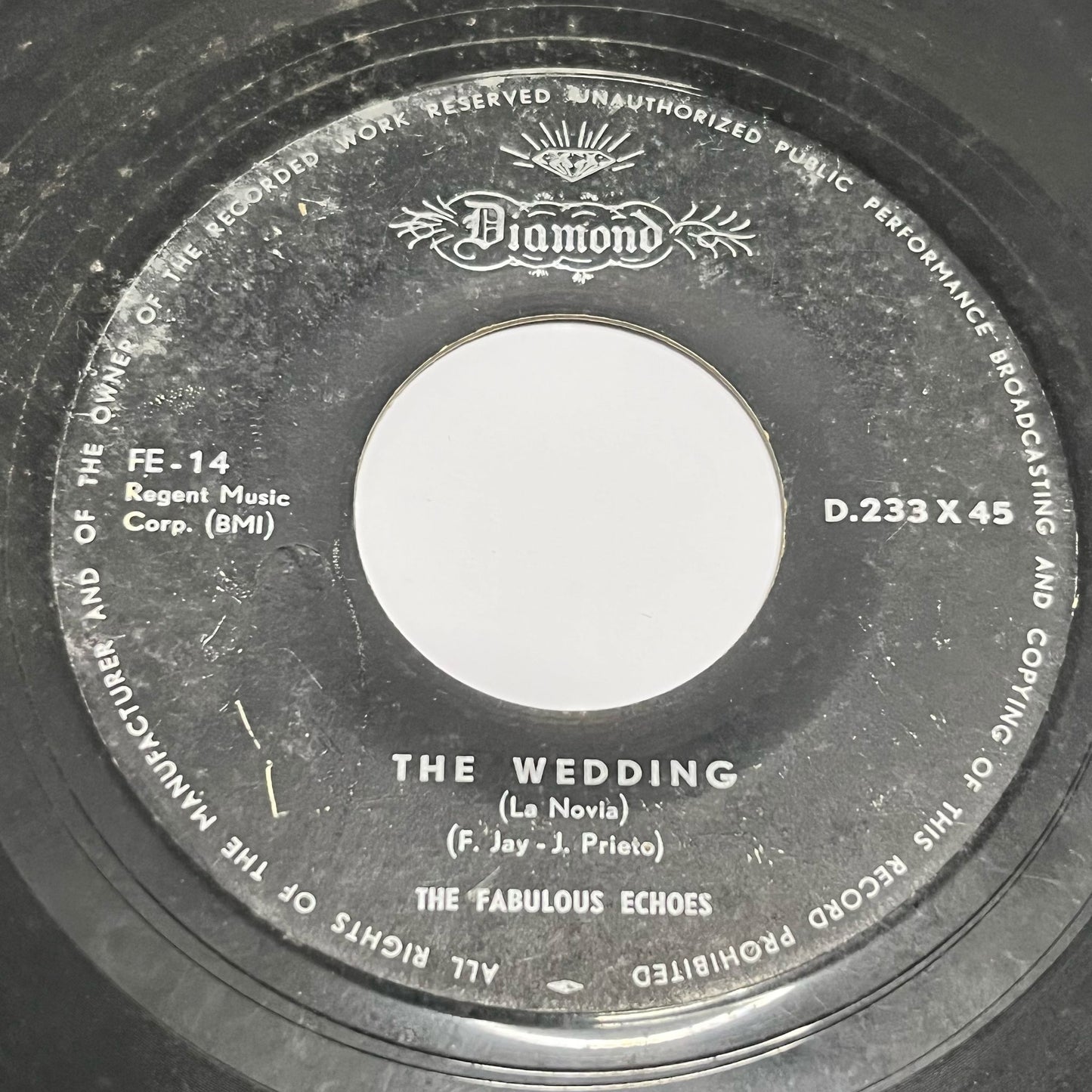 The Fabulous Echoes - The Wedding / La Novia - Five Flags Records