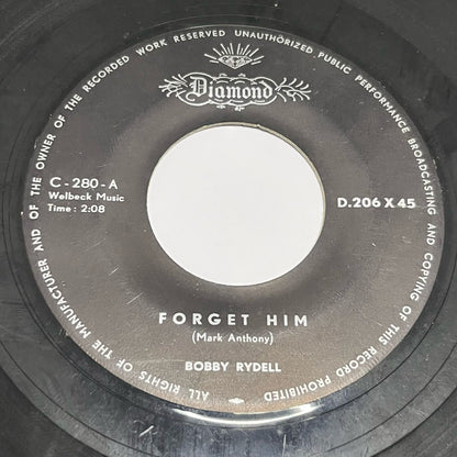 Bobby Rydell - Forget Him / Love, Love Go Away - Five Flags Records