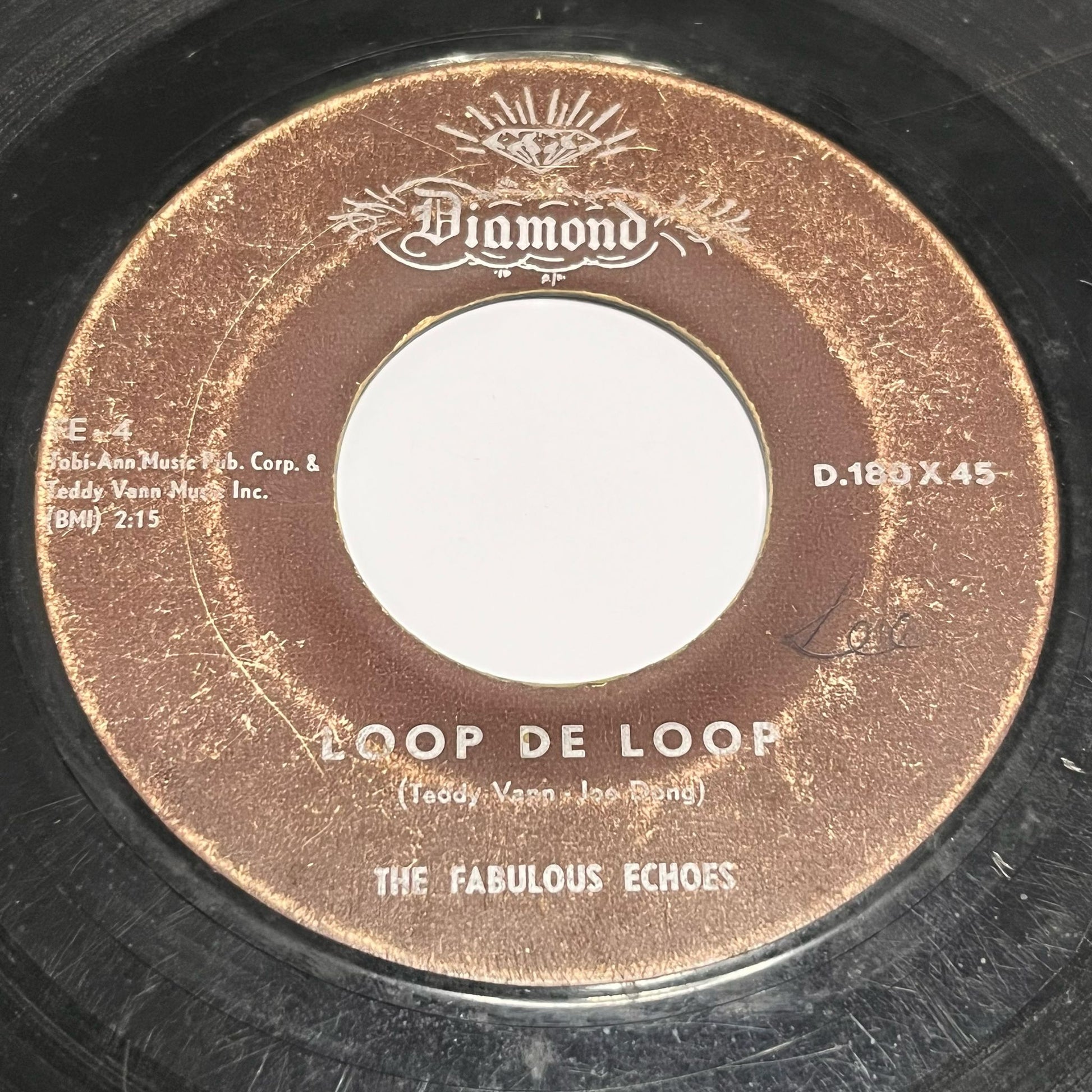 The Fabulous Echoes - I Know / Loop De Loop - Five Flags Records