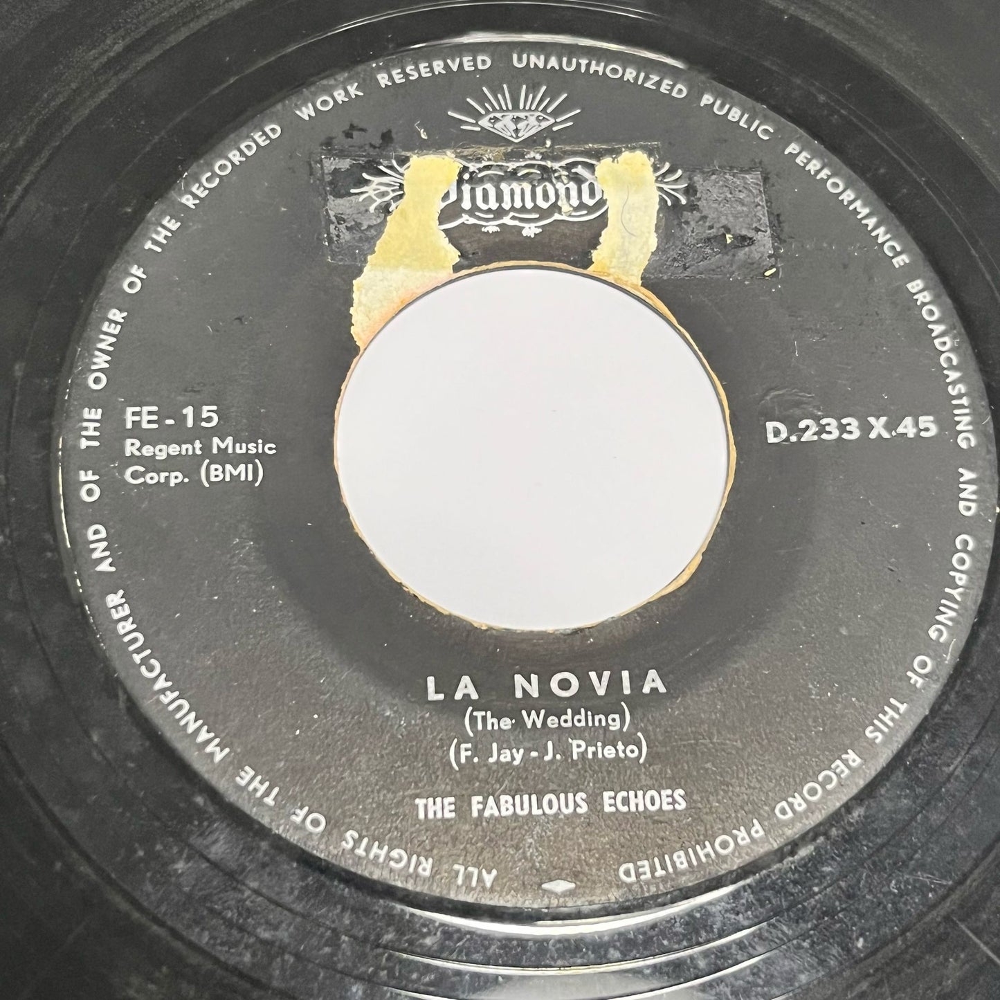 The Fabulous Echoes - The Wedding / La Novia - Five Flags Records
