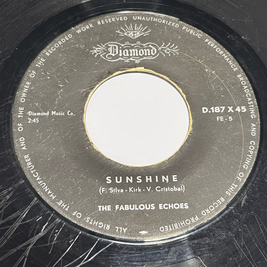 The Fabulous Echoes - Sunshine / Dancing On The Moon - Five Flags Records