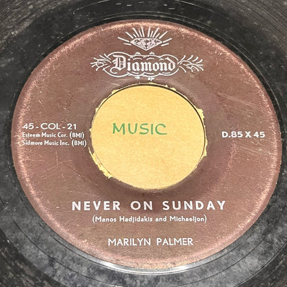 Marilyn Palmer - Kiss Me Honey Honey, Kiss Me / Never On Sunday - Five Flags Records