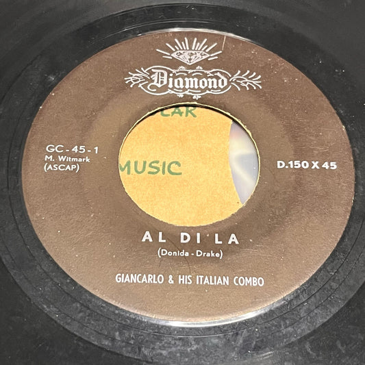 Giancarlo & His Italian Combo - Al Di La / Venti Quatromila Baci (24 Thousand Kisses) - Five Flags Records
