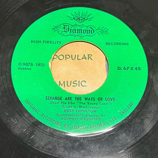 Russ Hamilton - Strange Are The Ways Of Love / Things I Didn't Say - Five Flags Records