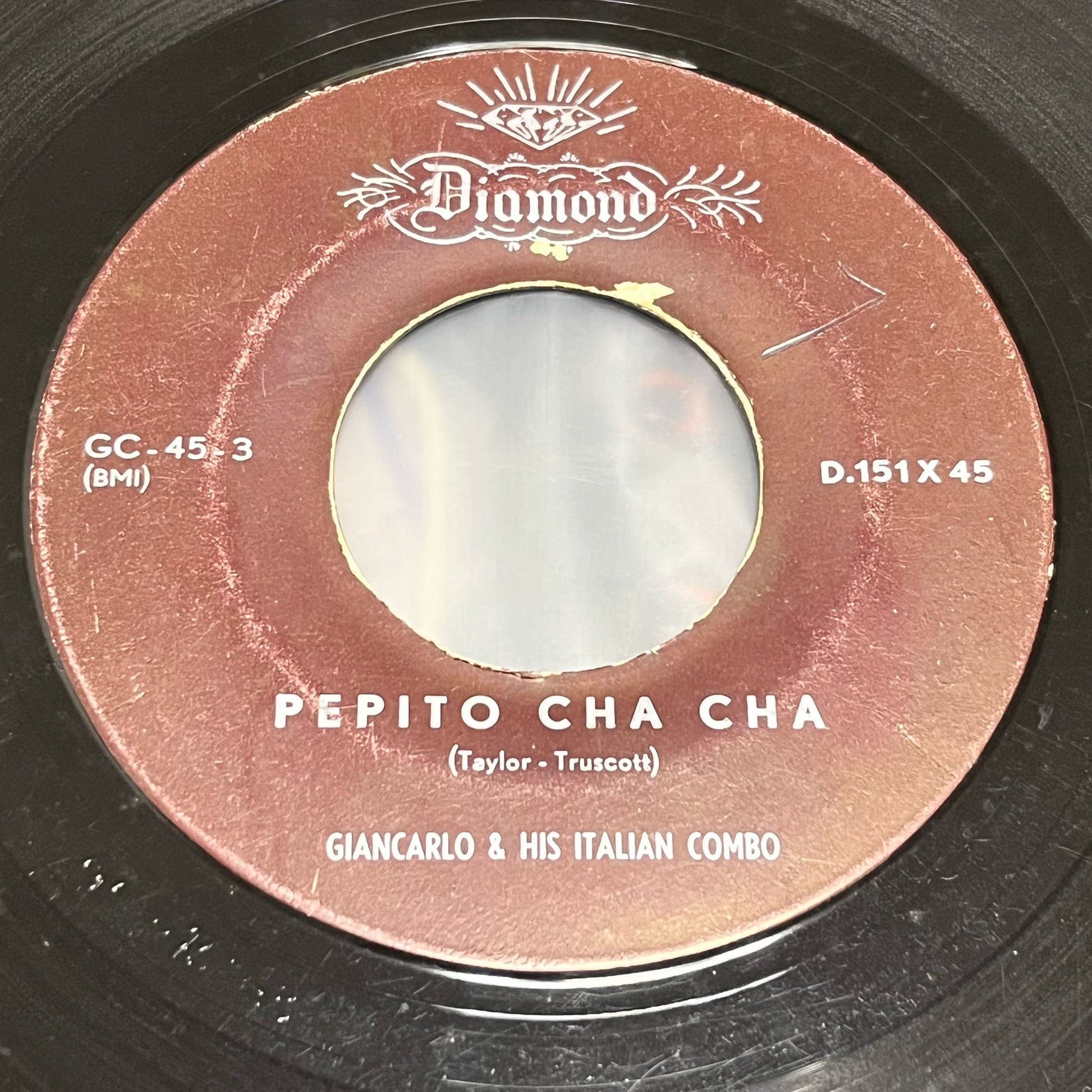 Giancarlo & His Italian Combo - Pepito Cha Cha / Perfidia Twist - Five Flags Records