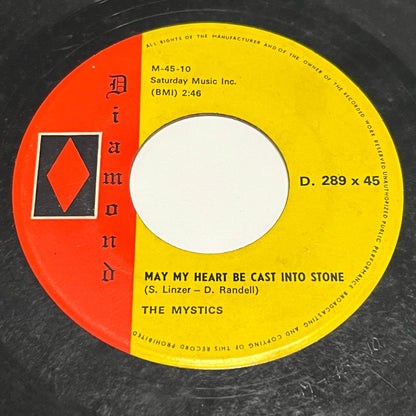 The Mystics - One Day / May My Heart Be Cast Into Stone - Five Flags Records