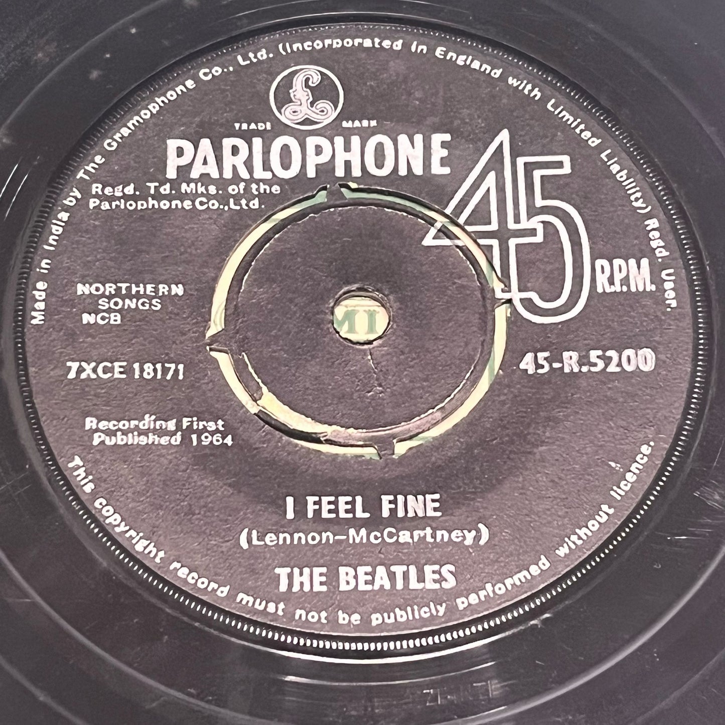The Beatles - I Feel Fine / She's A Woman - Five Flags Records
