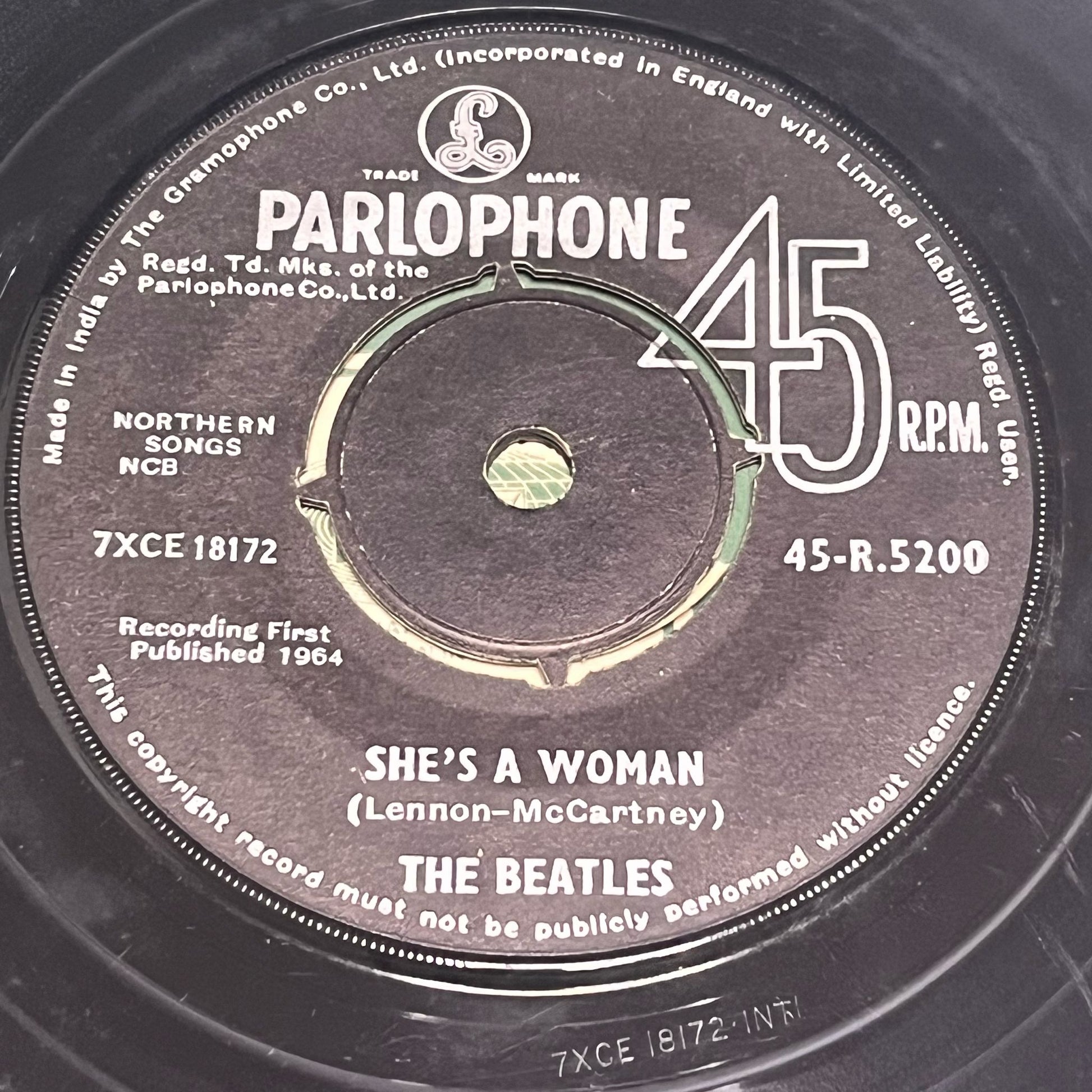 The Beatles - I Feel Fine / She's A Woman - Five Flags Records
