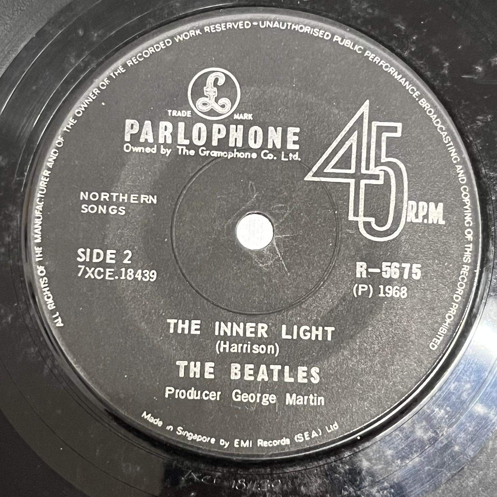 The Beatles - Lady Madonna / The Inner Light - Five Flags Records
