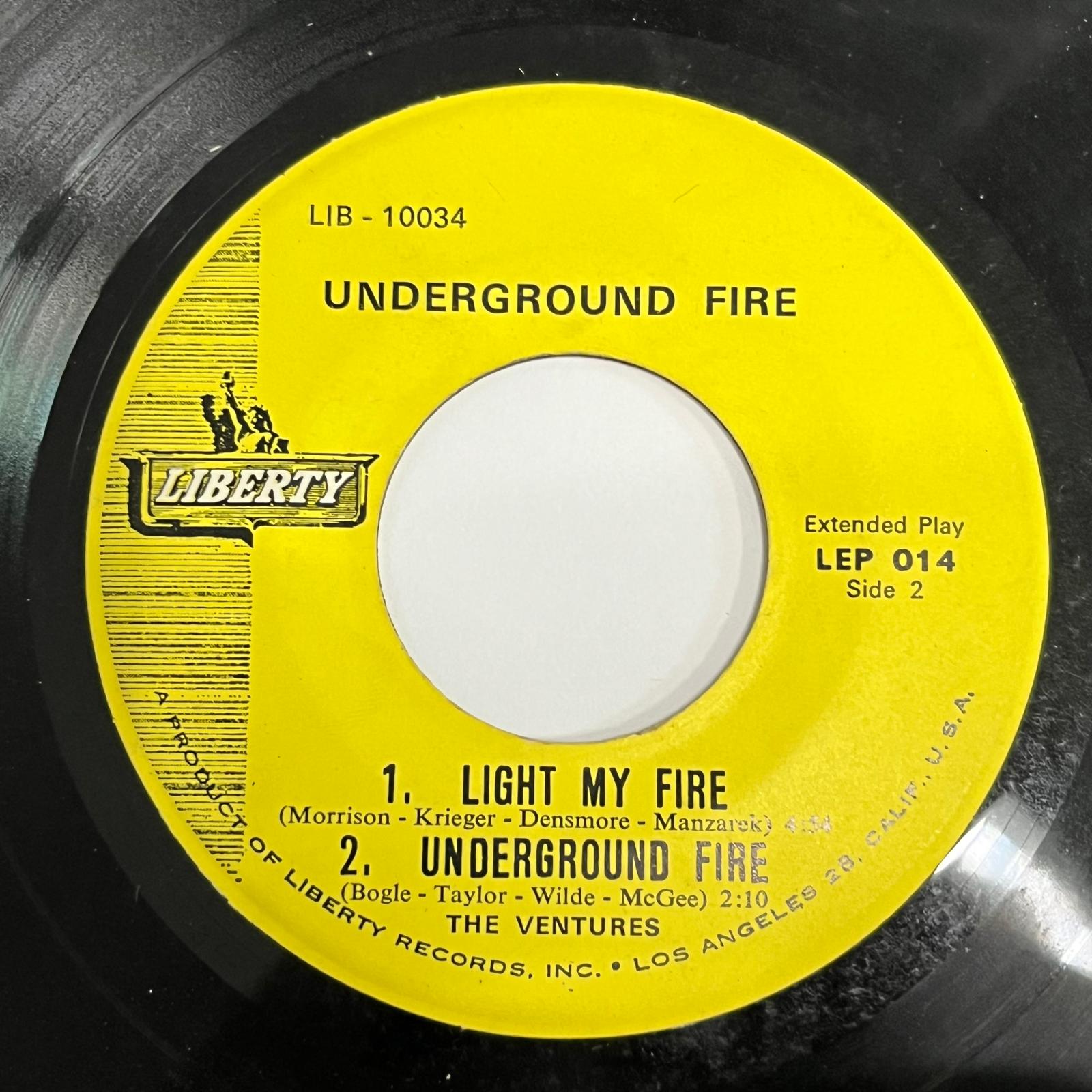 The Ventures - Underground Fire - Five Flags Records