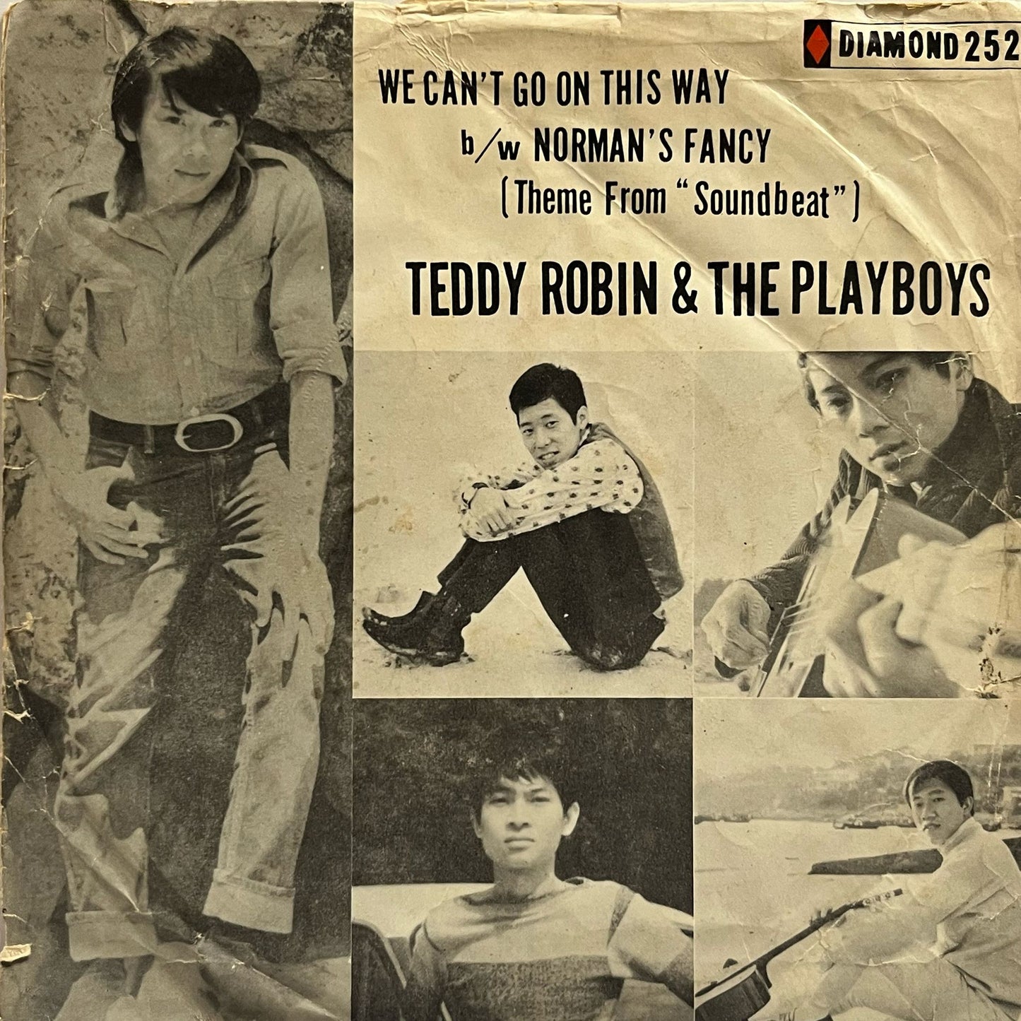 Teddy Robin & The Playboys - We Can't Go On This Way / Norman's Fancy (Theme From "Soundbeat") (1) - Five Flags Records