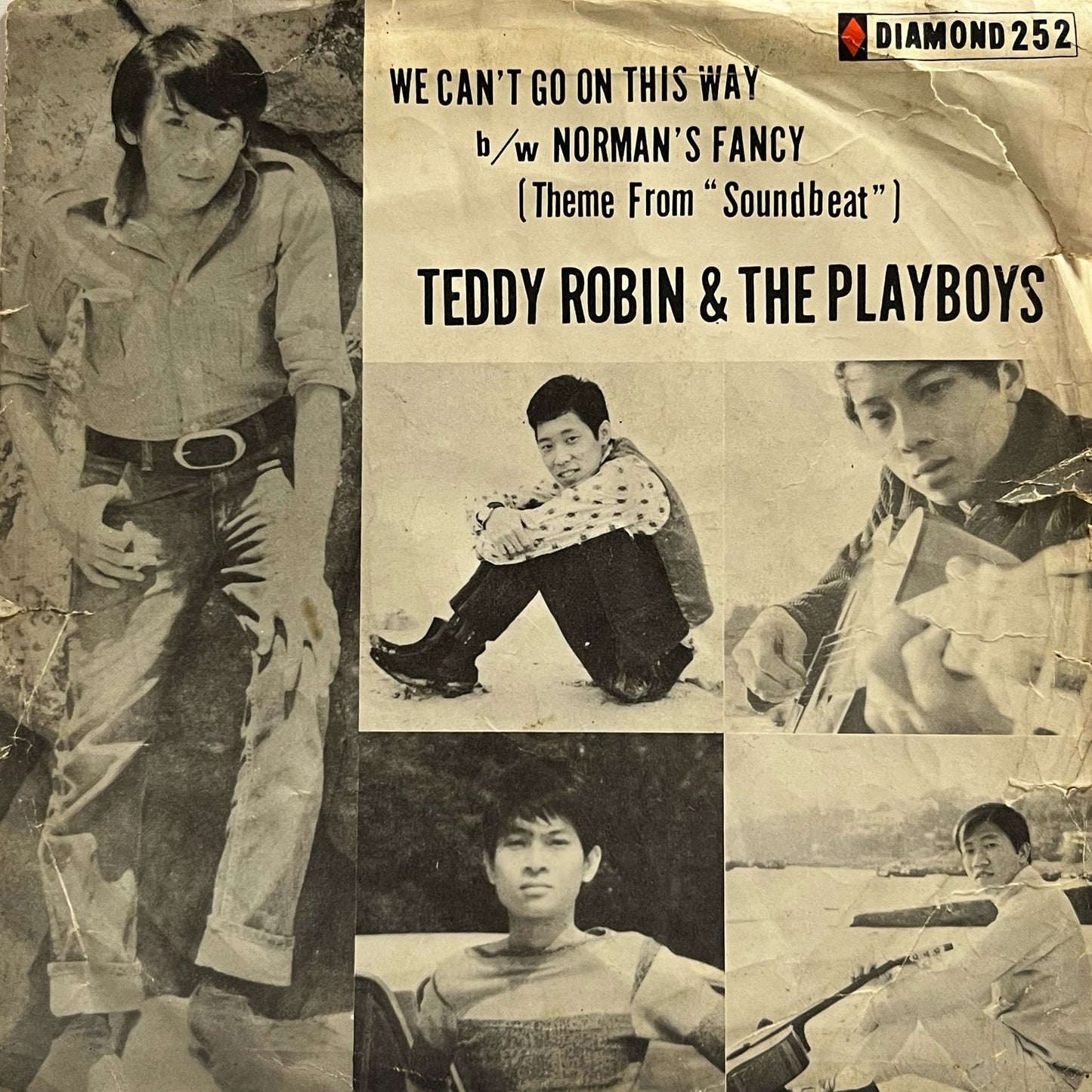 Teddy Robin & The Playboys - We Can't Go On This Way / Norman's Fancy (Theme From "Soundbeat") (2) - Five Flags Records