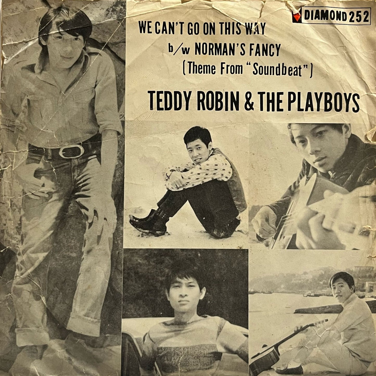 Teddy Robin & The Playboys - We Can't Go On This Way / Norman's Fancy (Theme From "Soundbeat") (2) - Five Flags Records