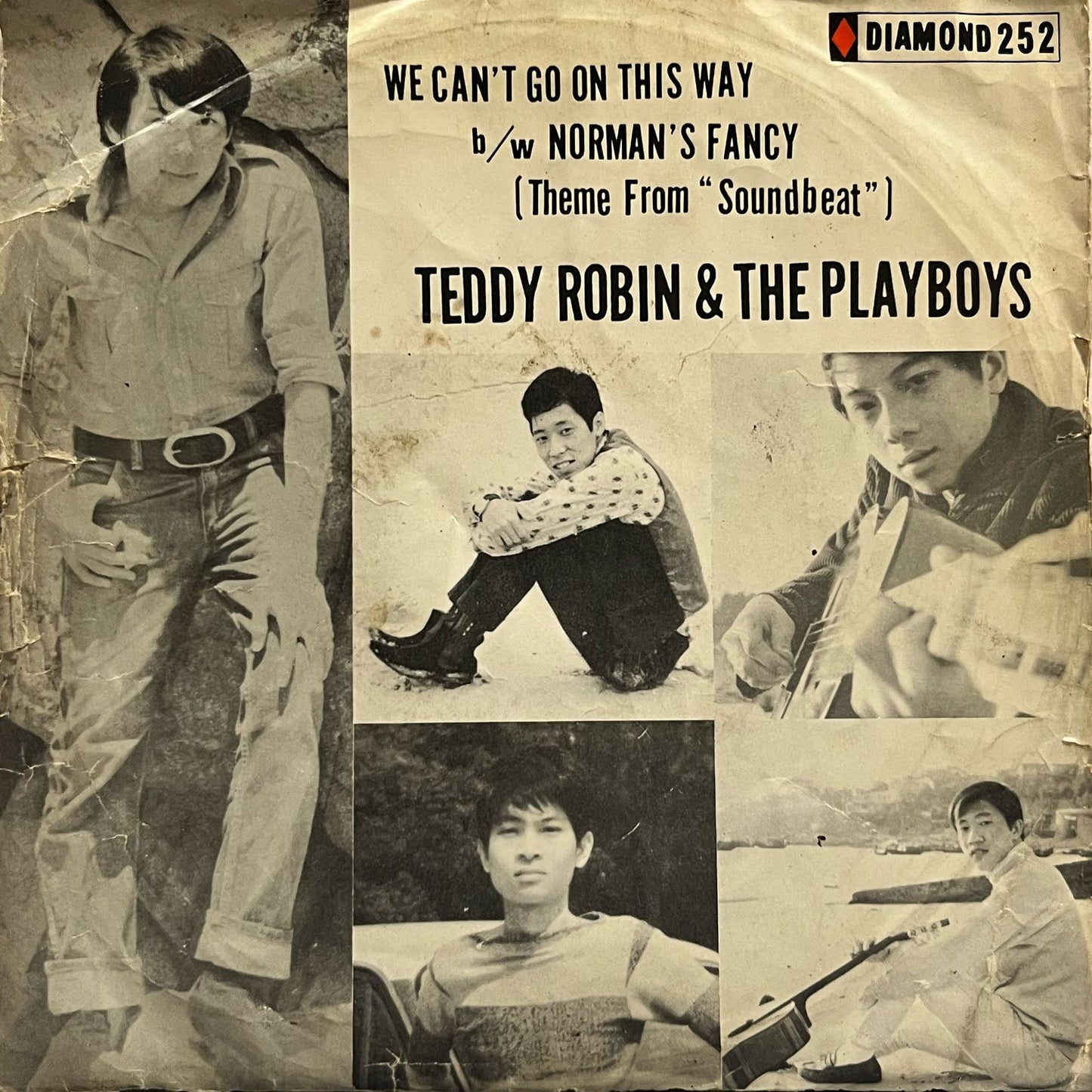 Teddy Robin & The Playboys - We Can't Go On This Way / Norman's Fancy (Theme From "Soundbeat") (1) - Five Flags Records