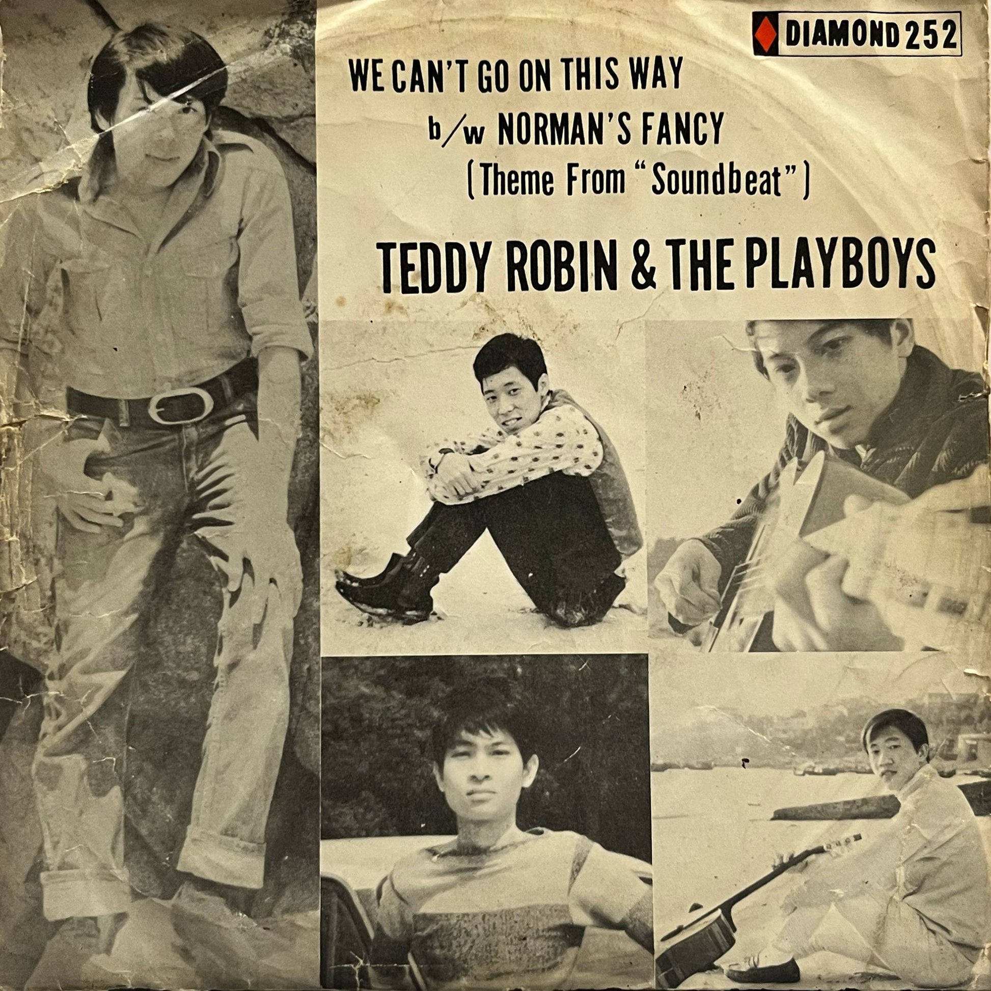 Teddy Robin & The Playboys - We Can't Go On This Way / Norman's Fancy (Theme From "Soundbeat") (1) - Five Flags Records