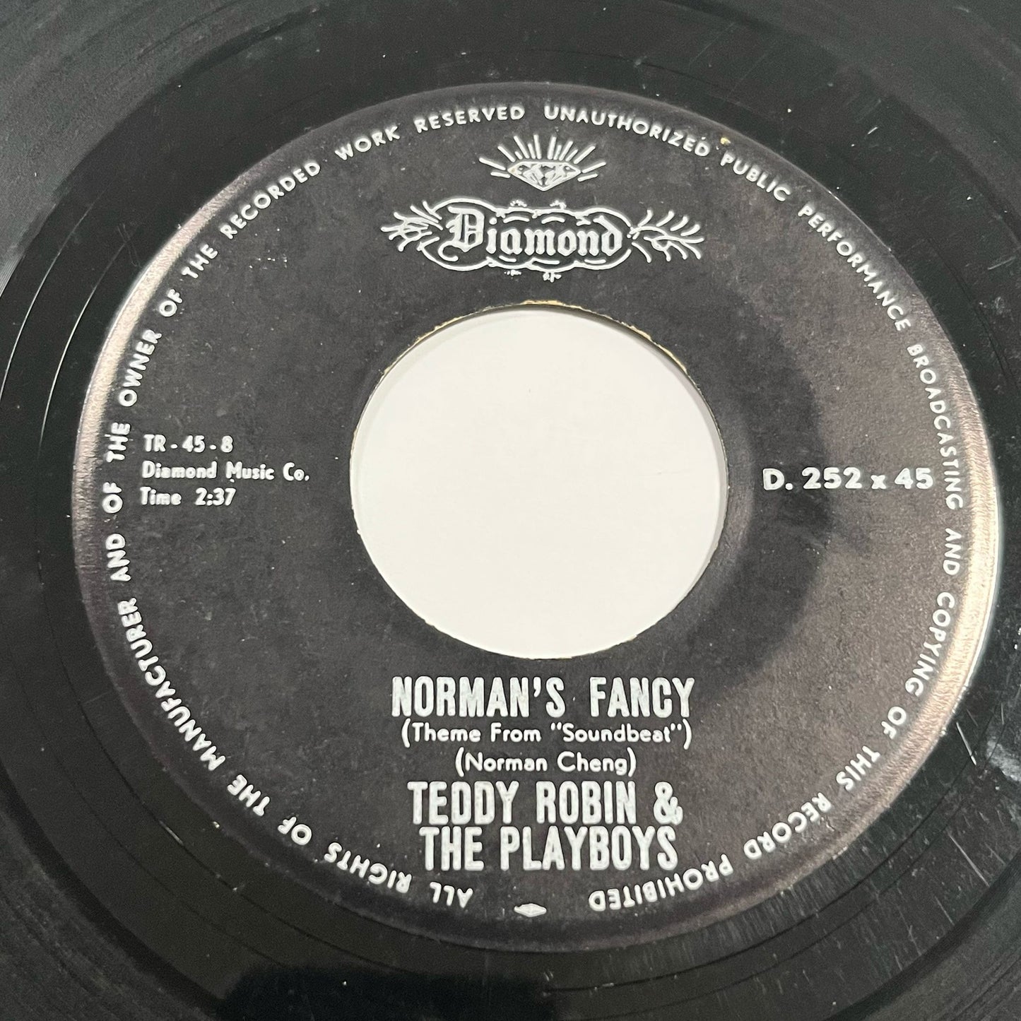 Teddy Robin & The Playboys - We Can't Go On This Way / Norman's Fancy (Theme From "Soundbeat") (2) - Five Flags Records