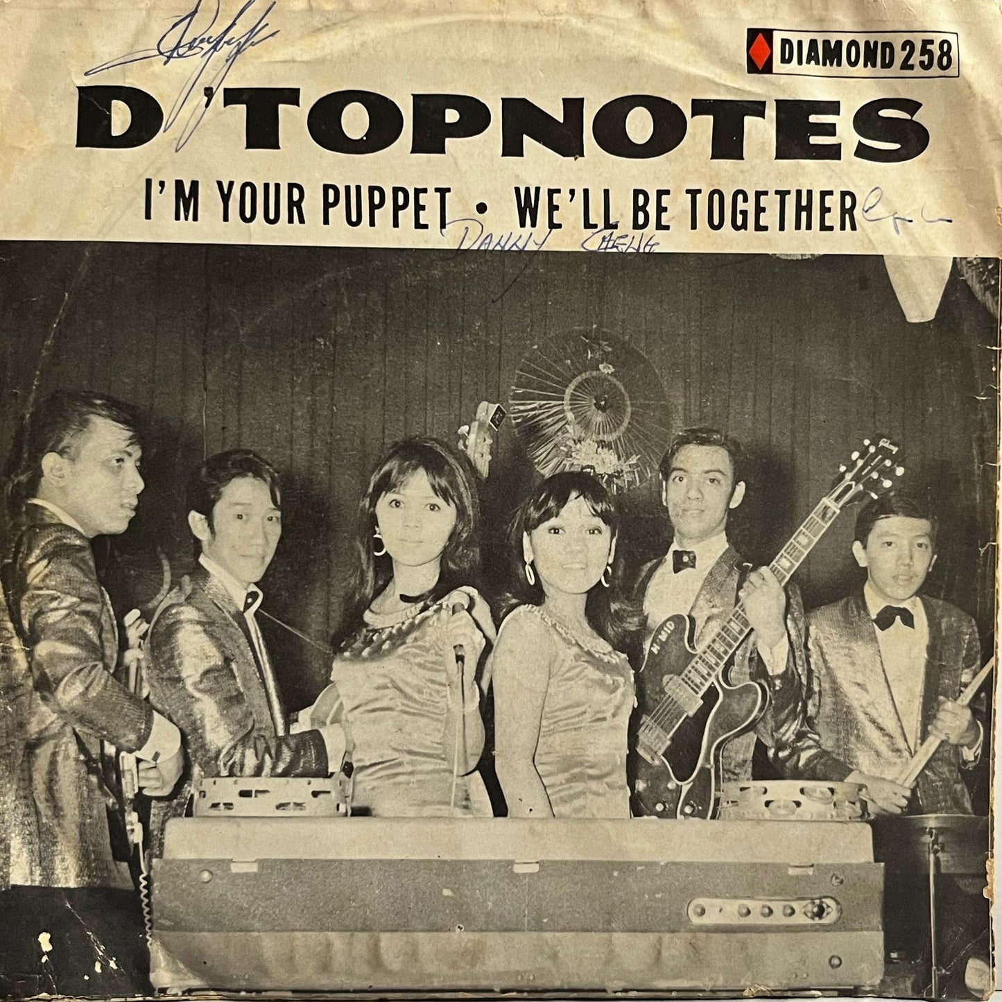 D 'Topnotes - I'm Your Puppet / We'll Be Together - Five Flags Records