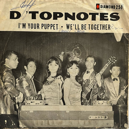 D 'Topnotes - I'm Your Puppet / We'll Be Together - Five Flags Records