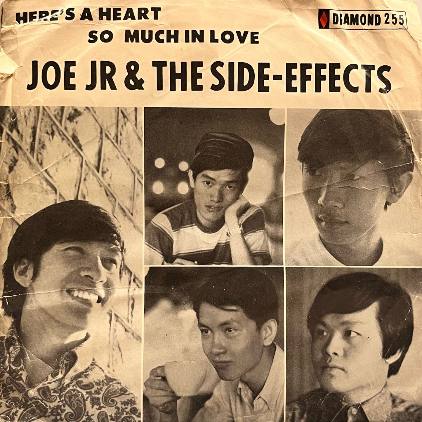 Joe Jr & The Side-effects - Here's A Heart / So Much In Love With You - Five Flags Records