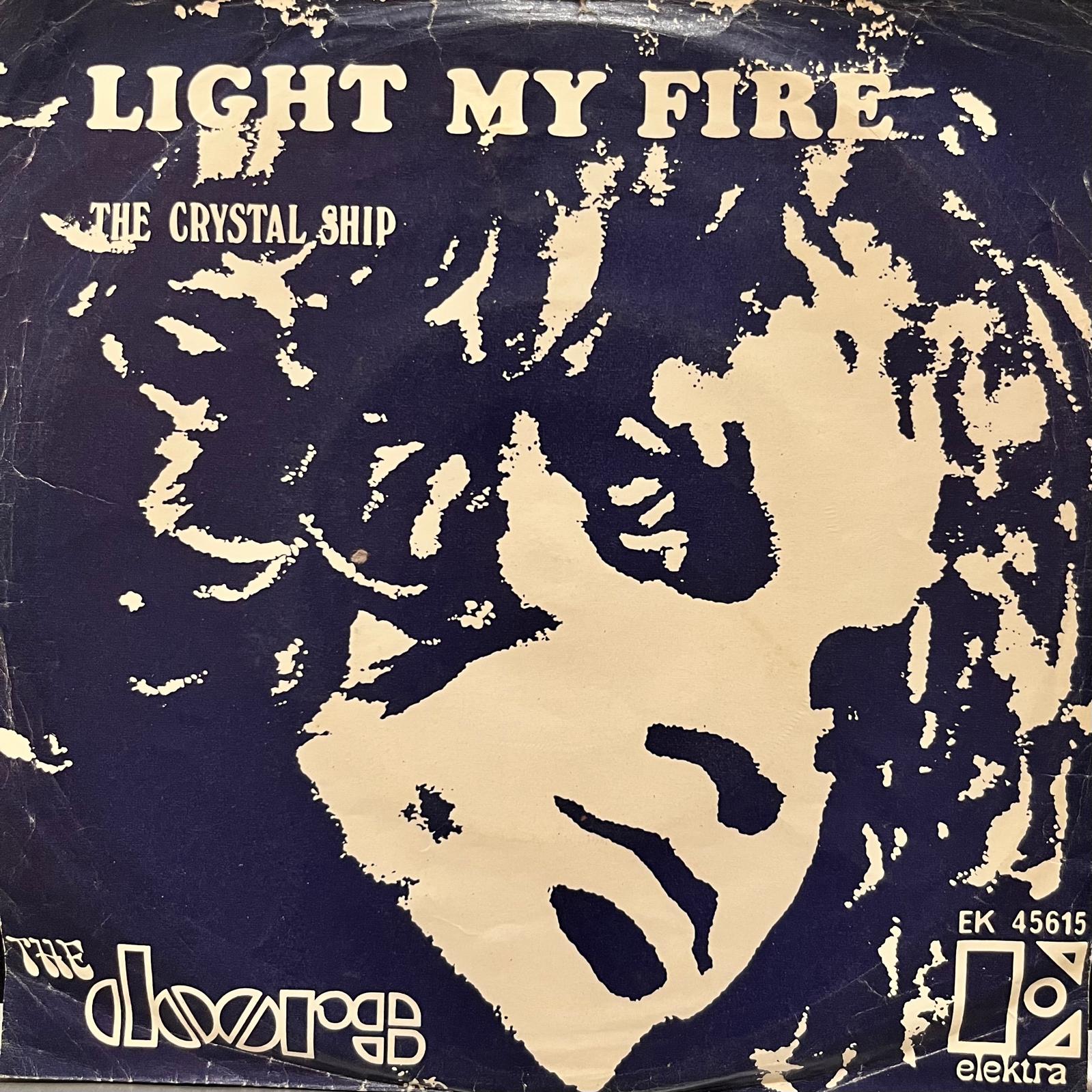The Doors - Light My Fire / The Crystal Ship - Five Flags Records