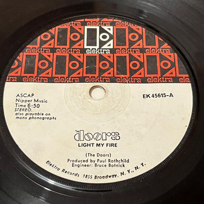 The Doors - Light My Fire / The Crystal Ship - Five Flags Records