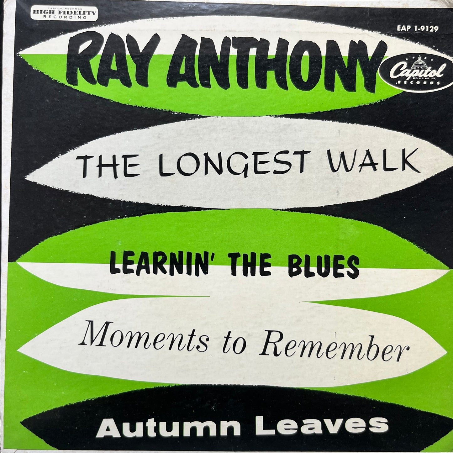 Ray Anthony - The Longest Walk / Learnin' The Blues / Moments To Remember / Autumn Leaves