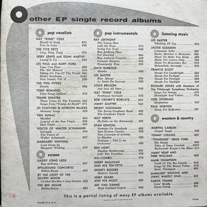 Ray Anthony - The Longest Walk / Learnin' The Blues / Moments To Remember / Autumn Leaves