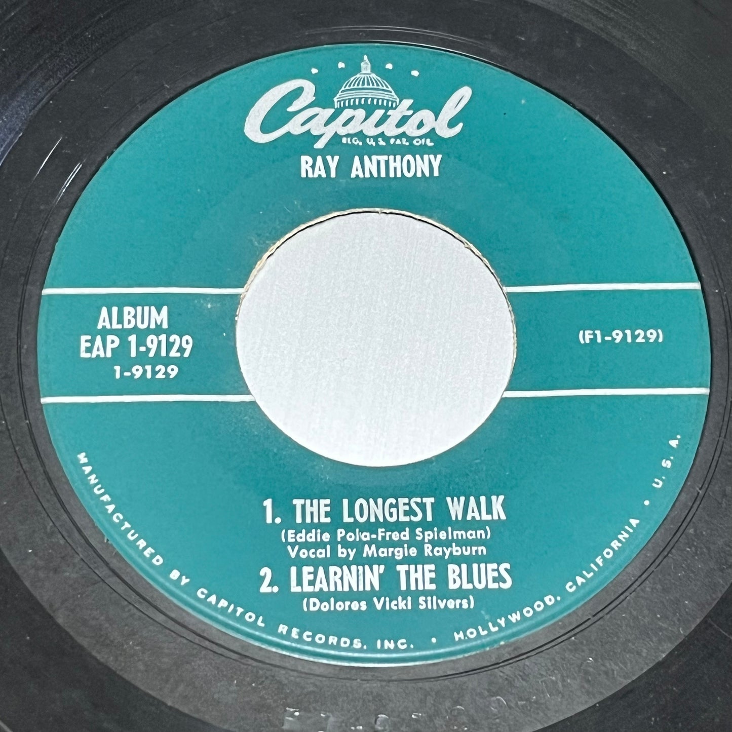 Ray Anthony - The Longest Walk / Learnin' The Blues / Moments To Remember / Autumn Leaves