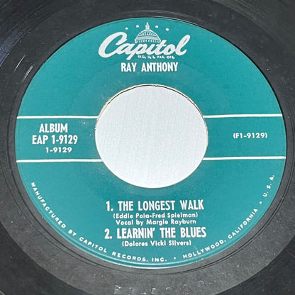 Ray Anthony - The Longest Walk / Learnin' The Blues / Moments To Remember / Autumn Leaves